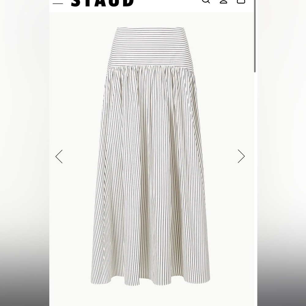 STAUD Procida Skirt